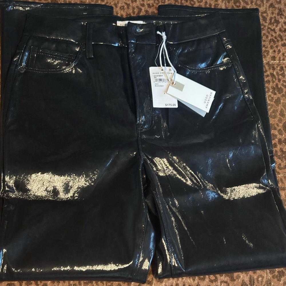 Good American Black Women Pants - Picture 4 of 5